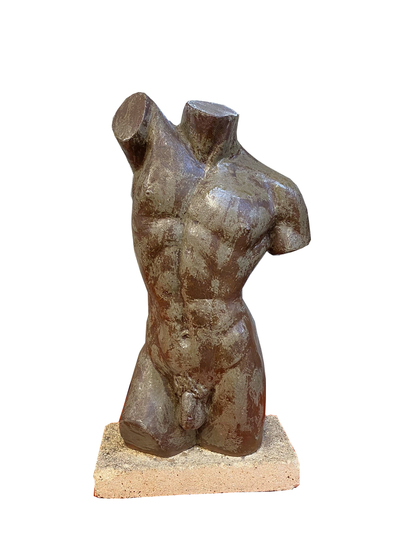 Male Torso Bronze (45cm)