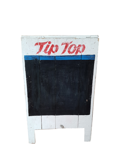 Tip Top Sandwich Board Sign (H: 1m x W: 0.6m)