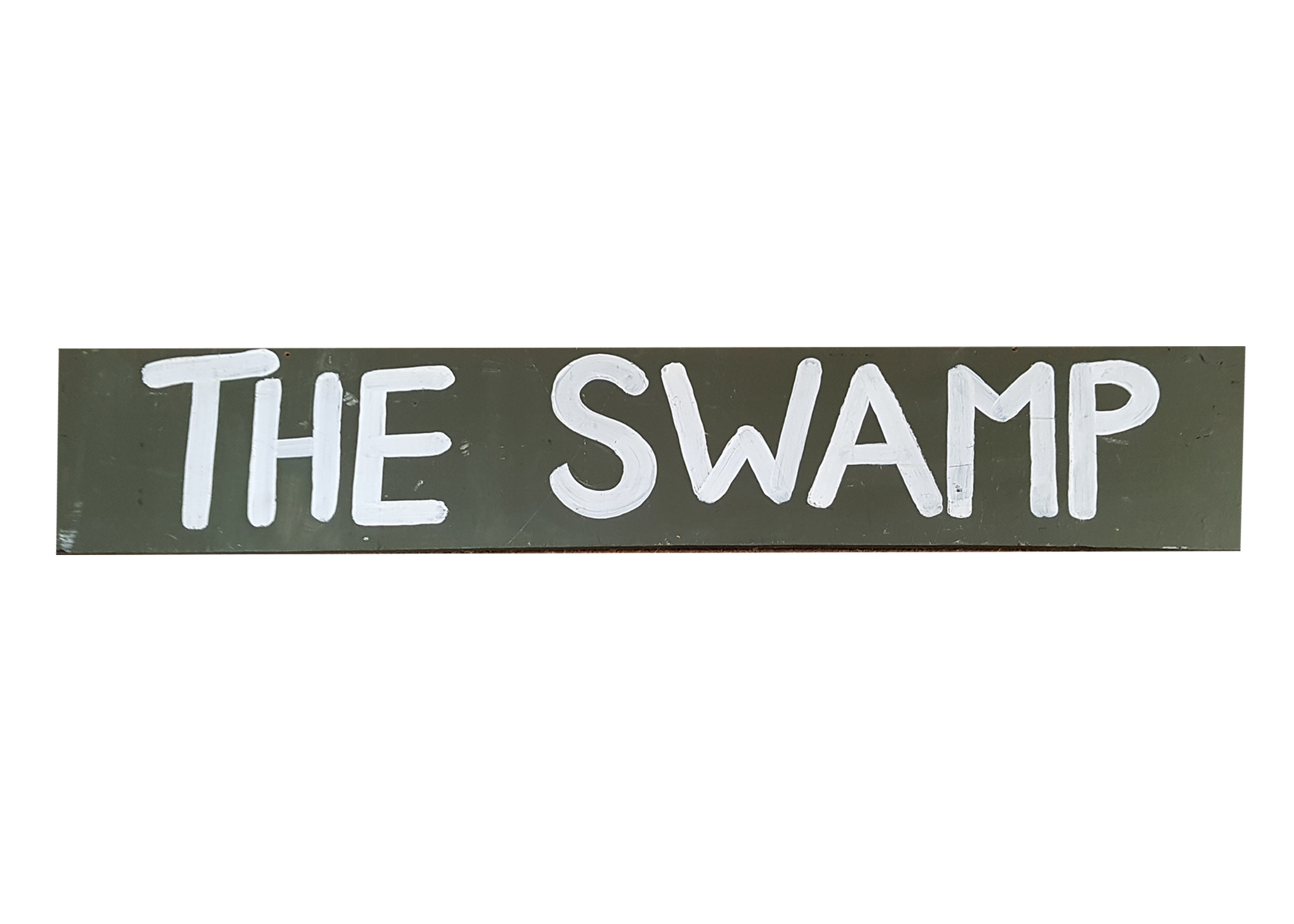MILITARY SIGN ‘The Swamp'