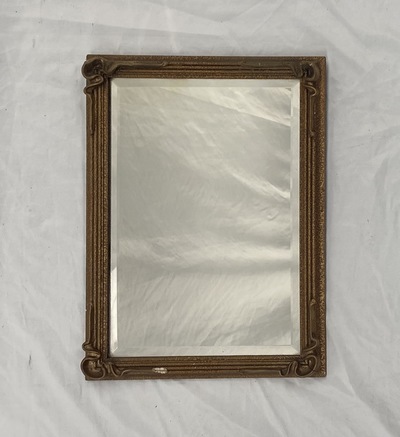Mirror #09 Medium Gold (H: 0.52m x W: 0.37m )
