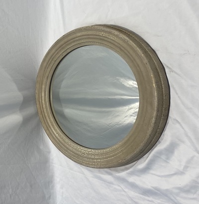 Mirror #18 Round White Convex (D: 0.51m)