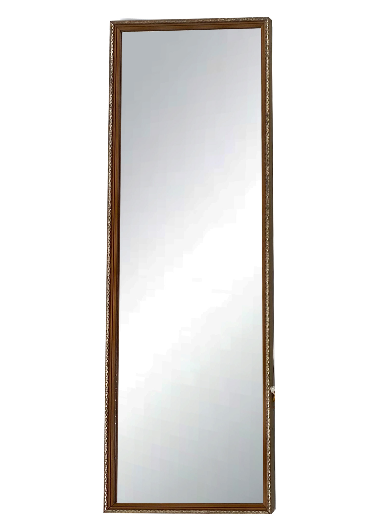 Mirror #28 Rectangular Gold Frame (H: 1.1m x W: 0.35m)