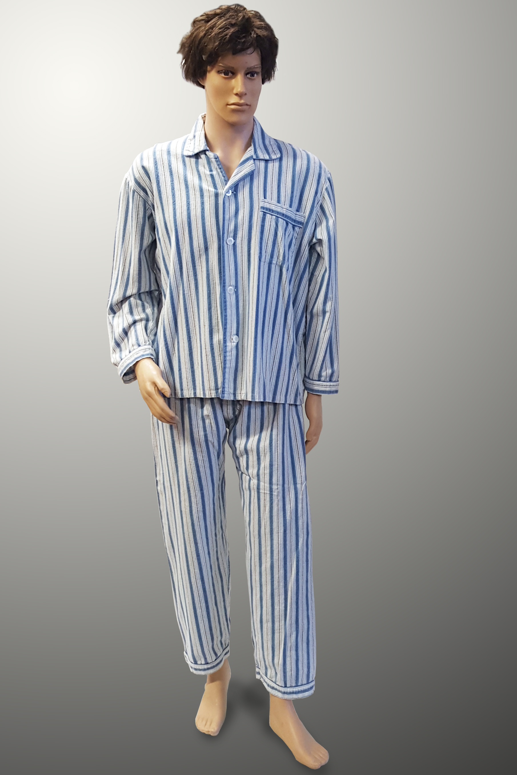 Pajamas Blue Stripe