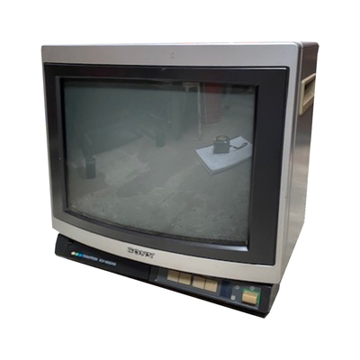 Television #11 Sony Triniton Grey (H: 35cm W: 36cm D: 43cm)