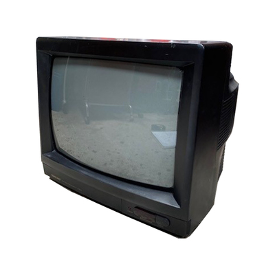 Television #14 Transonic Black (H: 32cm W: 37cm D: 37cm)