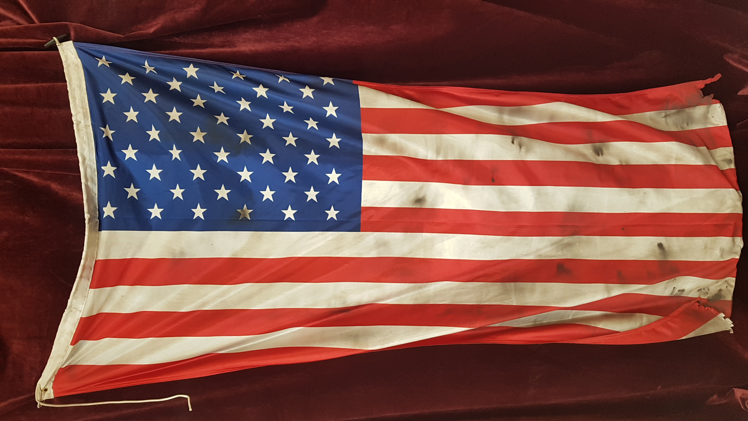 USA Flag (Battle Worn) (1.8m x 0.9m)