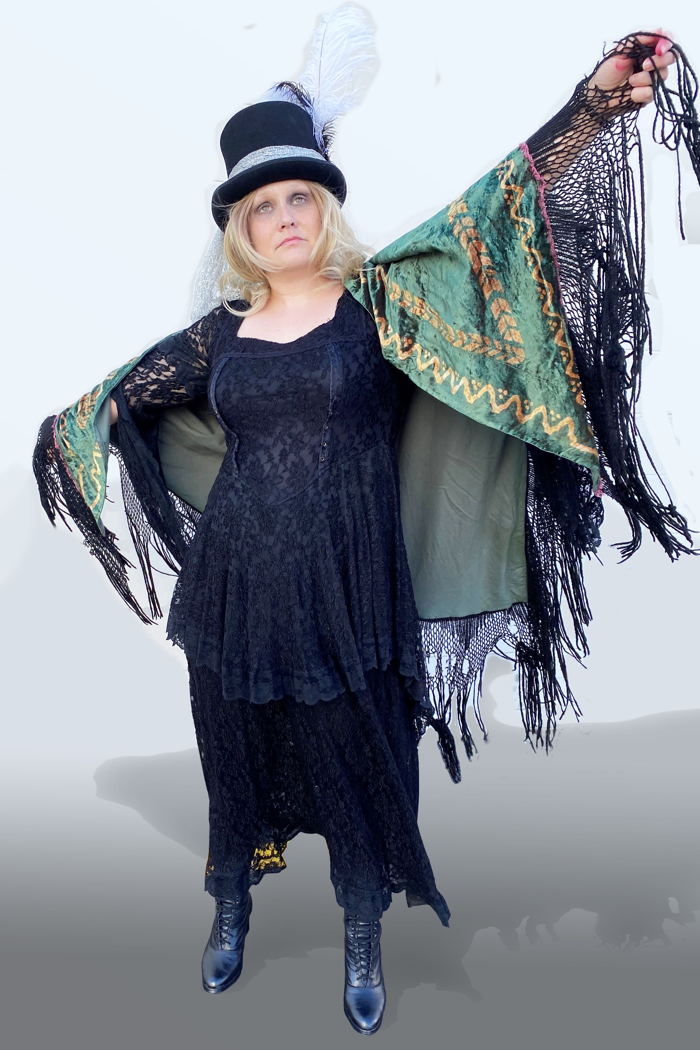 Stevie Nicks - First Scene - NZ's largest prop & costume hire company.