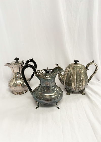 Silver Teapot Assorted 