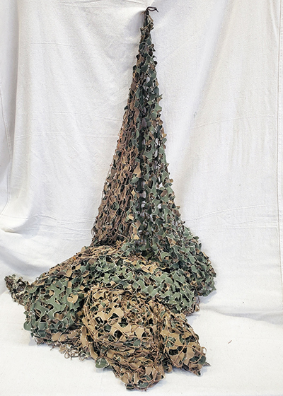 Camouflage Net Large on Rope (5m x 2.8m approx)