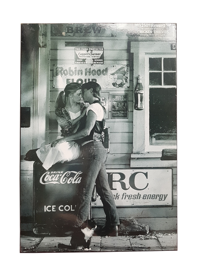 Black & White Couple Poster (H: 89cm W: 59cm)