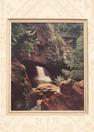 Waterfall Framed Picture (H: 54cm W: 44cm)