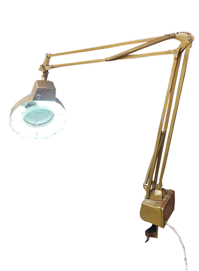Magnifying Lamp Gold