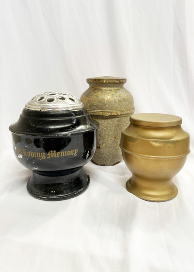 Ashes Urn and Memory Grave Vase Assorted