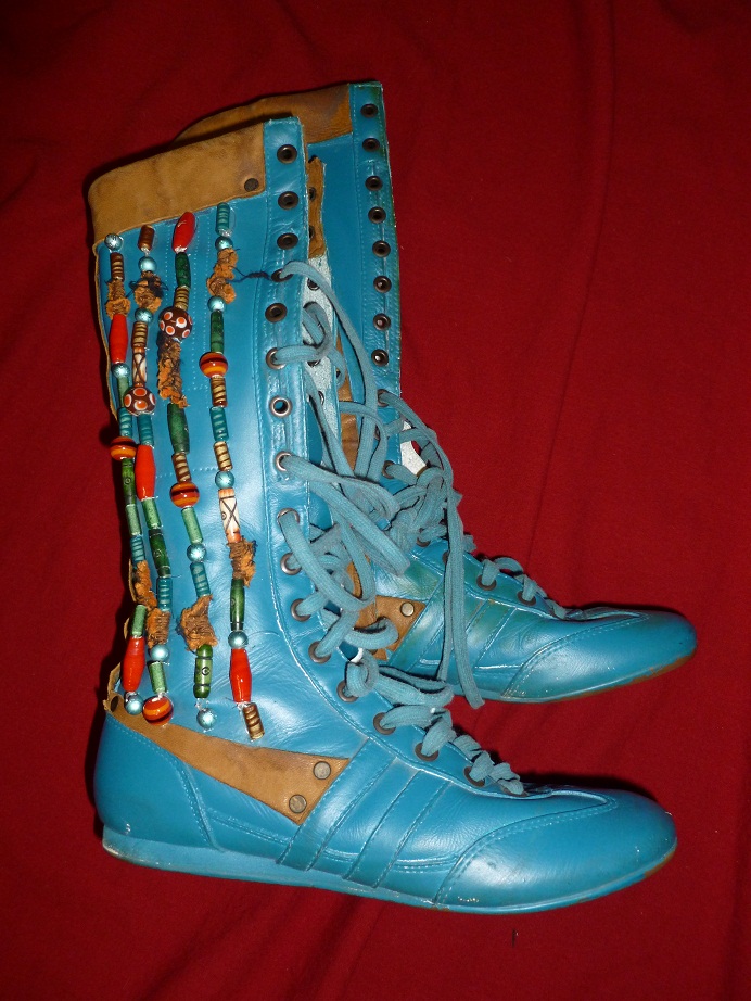 Haiawatha Beaded Boots