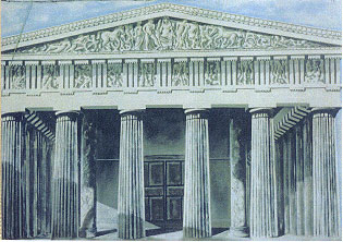 Greek Temple (W: 6m x H: 4m)