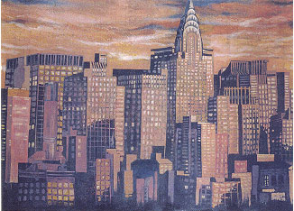 New York Twilight (10m x 4.2m)