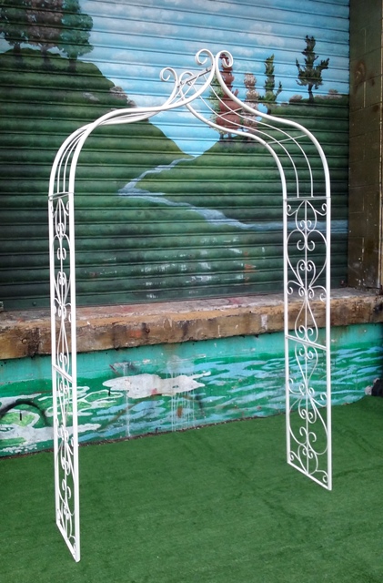 Wedding Arch #2 Narrow Ornate (H: 2.30m x W: 1.20m x D: 0. 45m) - Mega ...