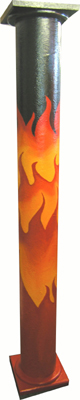 Column (M) Flame (H: 2m)