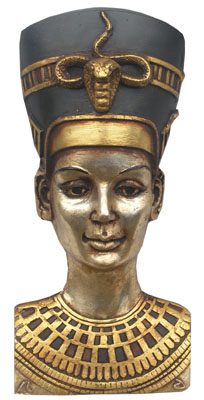 Nefertiti Head - Wall Hung (H: 35cm)