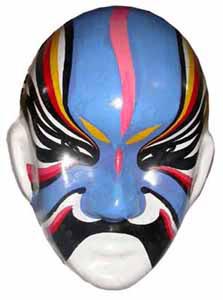 Mask Blue (H50cm x W37cm)