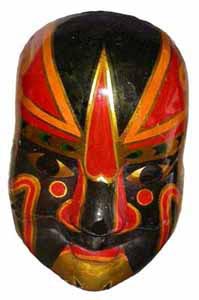 Mask Red (H32cm x W9.5cm )