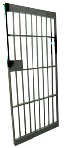 Jail Bar Door  Hinged (2.0m x 0.82m x 0.05m)