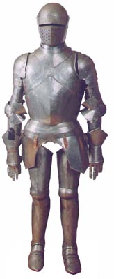 Suit of Armour  Metal Not Wearable($150) H 176cm