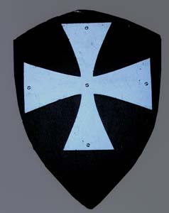 Shield Medieval maltese (H80cm W60cm) (x1)