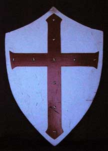 Shield Medieval St George (H80cm W60cm)