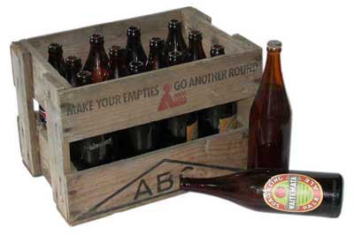 12 Beer Bottles In 1 Crate