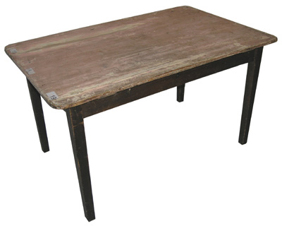 Kitchen Table #10 Kauri Top Dark Legs (0.8m x 1.4m x 0.9)
