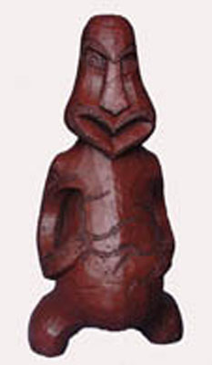 Maori Carving #13 Tiki (H: 1m) 