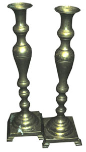 Brassware Candlesticks Large 