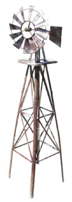 Windmill Metal Small (H: 1.45m x D: 0.35m x W: 0.6m)