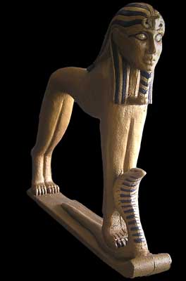 Sphinx Gold (H: 120cm x L: 155cm x W: 25cm)
