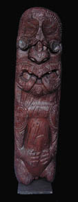 #08 Maori Tiki Carving Realistic (1.5m)