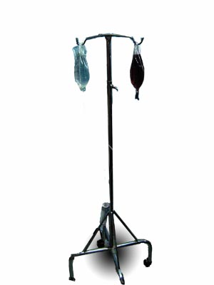 Drip stand w 2 bags (160 cm)