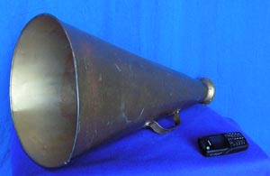 Megaphone Brass Loudhailer