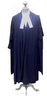 Judge's Gown With Jabot