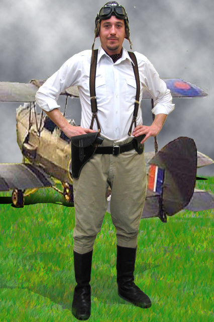1920s pilot costume