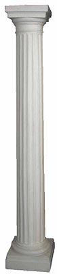 Column (G) Doric Plastic White (H: 2.1m)