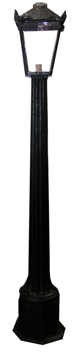 Street Lamp #02 Fibreglass (H: 2.5m)
