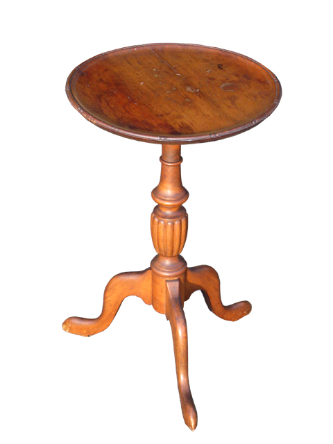 Coffee Table #430 Small Round Pedestal (H: 0.5m D: 0.33m)