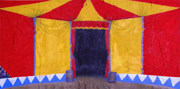 Circus Tent Interior 6m X 3m