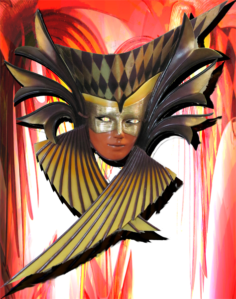 Masquerade Mask Harlequin