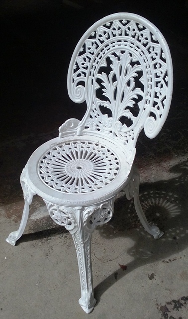 Chair White Wrought Iron Outdoor 85 Cm High First Scene Nz S - Wrought Iron Outdoor Table And Chairs Nz Chair White Wrought Iron Outdoor 85 Cm High First Scene Nz S - Wrought Iron Outdoor Table And Chairs Nz
