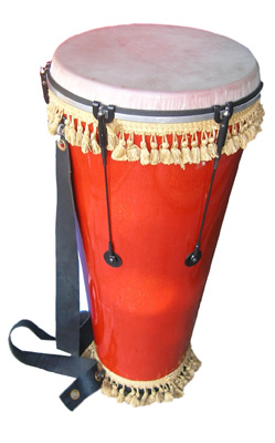 Large Conga Drum Red