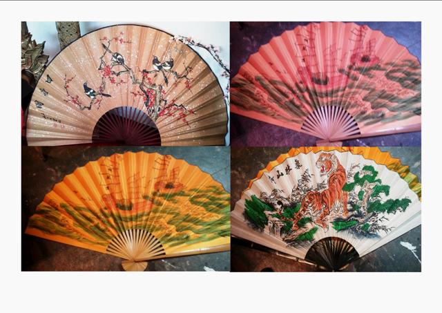 Fans Oriental Assorted. (7 in stock)