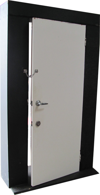 Free Standing Stage Door (H: 2.2m x W: 1.27m x.D: 0.6m)