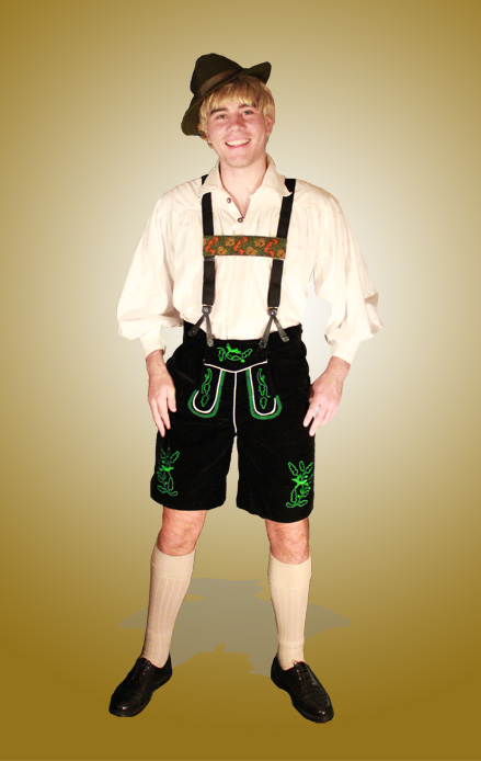 Lederhosen - First Scene - NZ's largest prop & costume hire company.